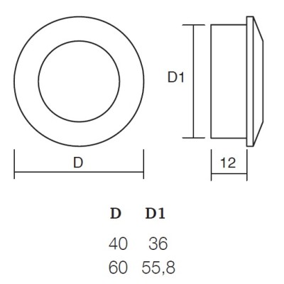 ΠΟΜΟΛΟ ΕΠΙΠΛΩΝ ΧΩΝΕΥΤΟ - TAP - ΜΑΥΡΟ ΜΑΤ - Φ60