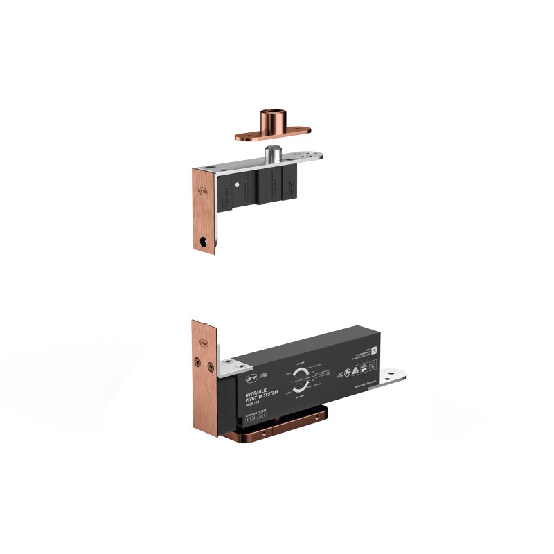 ΚΡΥΦΟ PIVOT - 204 - ΜΕ ΜΗΧΑΝΙΣΜΟ ΕΠΑΝΑΦΟΡΑΣ - ΕΩΣ 100kg - ΜΕ ΣΥΣΤΗΜΑ HOLD OPEN ΣΤΙΣ 90 ΜΟΙΡΕΣ - ΧΑΛΚΙΝΟ ΜΑΤ PVD