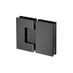 ΜΕΝΤΕΣΕΣ ΓΥΑΛΙΝΗΣ ΠΟΡΤΑΣ 3 ΘΕΣΕΩΝ - ΣΥΝΔΕΣΗ ΤΖΑΜΙ ΜΕ ΤΖΑΜΙ - ΑΝΟΞΕΙΔΩΤΟΣ - ΜΑΥΡΟ ΜΑΤ PVD