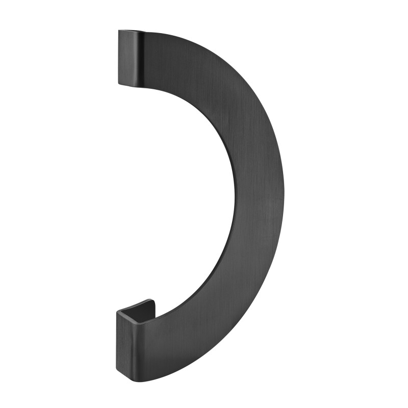 ΛΑΒΗ ΠΟΡΤΑΣ ΑΝΟΞΕΙΔΩΤΗ 07.011 - ΜΑΥΡΟ MAT PVD - ΖΕΥΓΑΡΙ