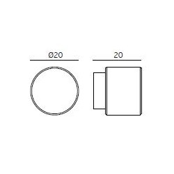 ΠΟΜΟΛΑΚΙ ΕΠΙΠΛΩΝ " WATCH SERIES " Φ20 - ΚΑΝΕΛΑΖ - ΑΝΟΞΕΙΔΩΤΟ - ΧΡΥΣΟ MAT PVD