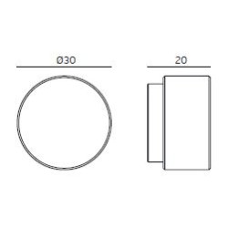 ΠΟΜΟΛΑΚΙ ΕΠΙΠΛΩΝ " WATCH SERIES " Φ30 - ΚΑΝΕΛΑΖ - ΑΝΟΞΕΙΔΩΤΟ - ΧΡΥΣΟ ΜΑΤ PVD