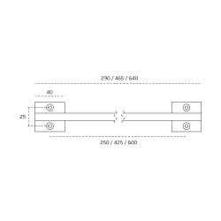 ΠΕΤΣΕΤΟΘΗΚΗ - SLIM WHITE - ΕΠΙΤΟΙΧΗ 250mm - ΛΕΥΚΟ ΜΑΤ RAL 9016