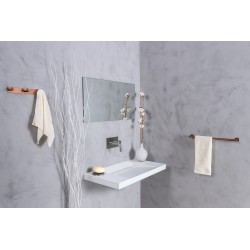 ΠΙΓΑΚΛ / ΧΑΡΤΟΘΗΚΗ "BRANCH SERIES" ΕΠΙΔΑΠΕΔΙΑ - ΑΝΟΞΕΙΔΩΤΟ - ΧΑΛΚΙΝΟ ΜΑΤ PVD