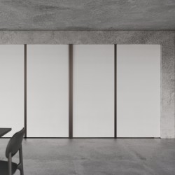 ΟΛΟΚΛΗΡΟΜΕΝΟ ΣΕΤ ΔΥΟ(2) + ΔΥΟ(2) ΣΠΑΣΤΩΝ ΠΟΡΤΩΝ ΜΕ ΣΥΣΤΗΜΑ SOFT CLOSE - ΦΑΡΔΟΣ ΕΩΣ 2000mm