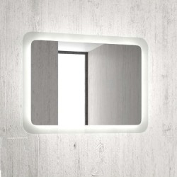 ΟΡΘΟΓΩΝΙΟΣ ΚΑΘΡΕΠΤΗΣ LED ADEL 80x60x4cm