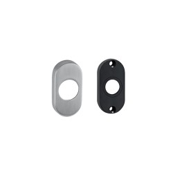 ΡΟΖΕΤΑ ΠΟΜΟΛΟΥ ΟΒΑΛ ΧΩΡΙΣ ΕΠΑΝΑΦΟΡΑ - ΑΝΟΞΕΙΔΩΤΗ - INOX MAT - ΖΕΥΓΑΡΙ