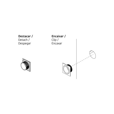 ΡΟΖΕΤΑ ΠΟΜΟΛΟΥ ΚΡΥΦΗ - EVEN LESS LIGHT VERSION - ΟΡΘΟΓΩΝΙΑ - ΑΝΟΞΕΙΔΩΤΗ - INOX ΧΑΛΚΙΝΟ ΜΑΤ PVD - ΖΕΥΓΑΡΙ