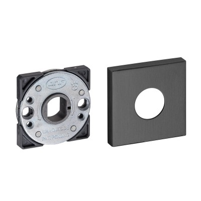 ΡΟΖΕΤΑ ΠΟΜΟΛΟΥ QC08M - ΑΝΟΞΕΙΔΩΤΗ - INOX ΜΑΥΡΟ ΜΑΤ PVD - ΖΕΥΓΑΡΙ