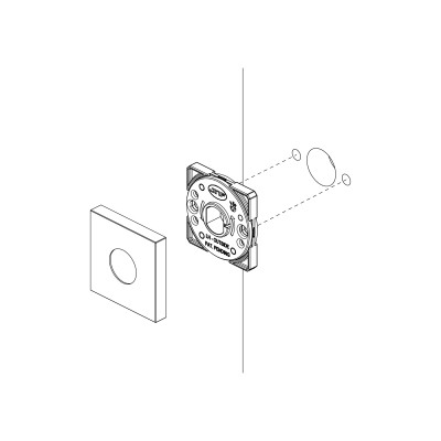 ΡΟΖΕΤΑ ΠΟΜΟΛΟΥ "BLOCK ROSE" - ΑΝΟΞΕΙΔΩΤΗ - INOX ΜΑΤ