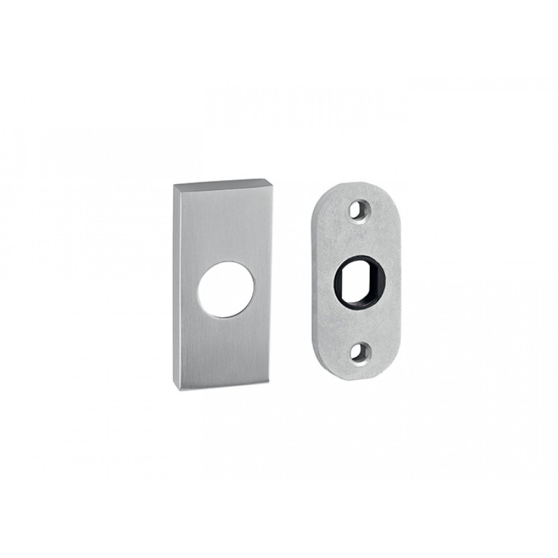 ΡΟΖΕΤΑ ΠΟΜΟΛΟΥ ΟΡΘΟΓΩΝΙΑ ΜΕ ΕΠΑΝΑΦΟΡΑ - ΑΝΟΞΕΙΔΩΤΗ - INOX MAT - ΖΕΥΓΑΡΙ