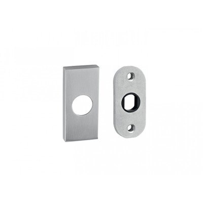 ΡΟΖΕΤΑ ΠΟΜΟΛΟΥ ΟΡΘΟΓΩΝΙΑ ΜΕ ΕΠΑΝΑΦΟΡΑ - ΑΝΟΞΕΙΔΩΤΗ - INOX MAT - ΖΕΥΓΑΡΙ