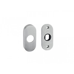 ΡΟΖΕΤΑ ΠΟΜΟΛΟΥ ΟΒΑΛ ΜΕ ΕΠΑΝΑΦΟΡΑ - ΑΝΟΞΕΙΔΩΤΗ - INOX MAT - ΖΕΥΓΑΡΙ